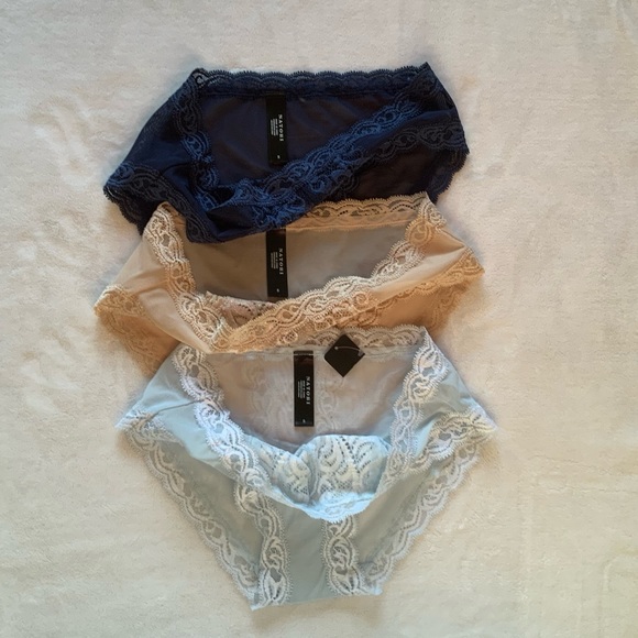 (3) Natori Feathers Hipster Briefs - Picture 3 of 10